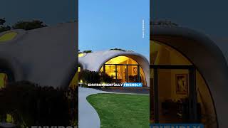 How Bubble Concrete Houses Are Built Fast! #shorts