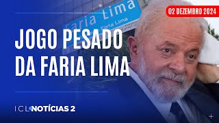 ICL NOTÍCIAS 2 - 02/12/24 - DÓLAR E PROJEÇÃO DE INFLAÇÃO PRESSIONAM GOVERNO LULA