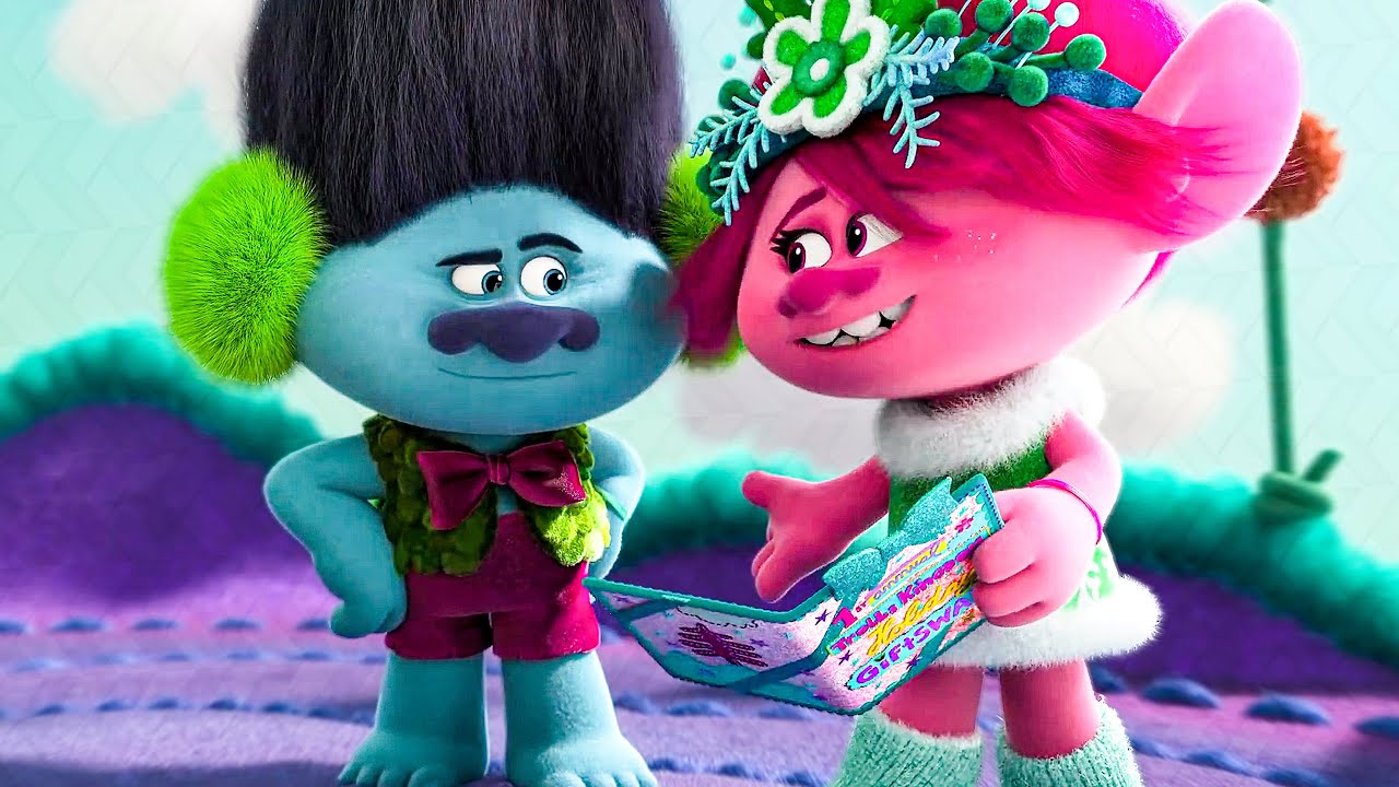 Trolls: Holiday In Harmony Movie Clip - Secret Holiday Gift Swap Song ...