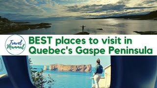 Amazing Places to Visit in Quebec's Gaspe Peninsula - Travel Video