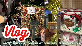 VLOG| MOVIES, SHOPPING, CHRISTMAS MARKET, COFFEE DATE