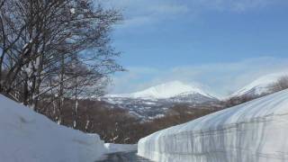 山形県西川町『道の駅にしかわ』から『月山志津温泉』までの車載動画