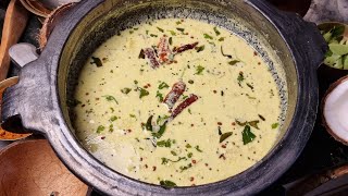 kerala sadya style pineapple pulissery | Pineapple more kuzhambu #foodzeee