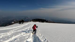 氷ノ山　雪山登山（兵庫県養父市）2021/02/20