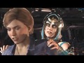 INJUSTICE 2 - ALL ENCHANTRESS DIALOGUES! Intro/Clash + Super Move