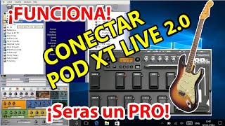 Conectar nuestra pedalera POD XT LIVE a nuestra computadora 2.0 / Win7, 8, 8.1, Mac OS y Windows 10