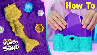 NEW Mermaid Crystal Playset How To | Kinetic Sand | Toys for Kids