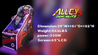 Wahlap Games 丨ALLEY OOP BLITZ -Arcade Basketball machine