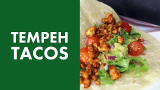 Tempeh Tacos | Easy Vegan Dinner Recipe For Beginners
