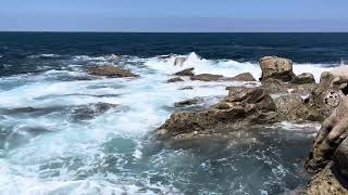 日本海の荒波　輪島　鴨が浦　絶景　能登半島地震前