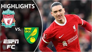 🔴 CRUISE CONTROL 🔴 Liverpool vs. Norwich City | FA Cup Highlights | ESPN FC