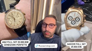 Lorenzo Ruzza presenta degli Audermas Piguet spettacolari e altri pezzi a dir poco unici