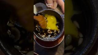 A hot egg yolk tea in Seoul?! #shorts #foodie