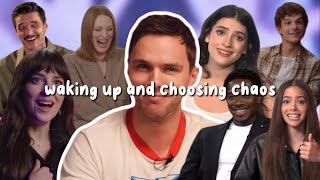 i love it when actors are absolutely insane during random interviews