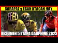 RESUMEN 5 ETAPA CRITERIUM DAUPHINE 2023 Richard CARAPAZ ATACA con VINGEGAARD EGAN Bernal SE MUESTRA