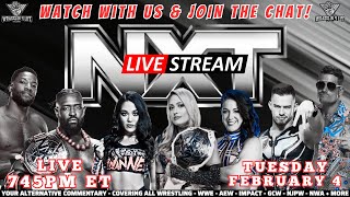 WWE NXT Live Stream - Join Our Live Chat (February 4, 2025) #wwe #wwenxt #nxtna