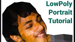 Low Poly Portrait Tutorial with Inkscape