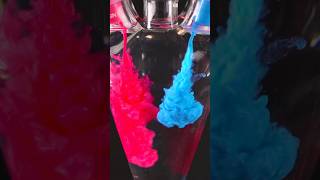 Neon Pink Vs Metallic Blue #satisfying #colormixing #paintmixing