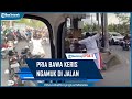 Viral Pria Bawa Keris Mengamuk di Jalan 1 Korban Kena Tusukan