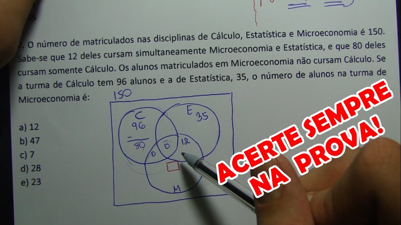 RACIOCÍNIO LÓGICO #2 - 7 QUESTÕES CONCURSO - YouTube