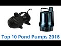 10 Best Pond Pumps 2016