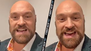 "ME VS NAGANNOU!" TYSON FURY CALLS FOR FRANCIS NGANNOU FIGHT! SAYS USYK WILL SMASH JOSHUA IN REMATCH