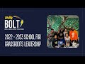 PhillyBOLT 2022-2023 School for Grassroots Leadership (Recap Video)