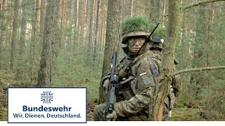 SERWAL 2016: Zugführer und Jägerzug üben Angriff im Wald - Bundeswehr