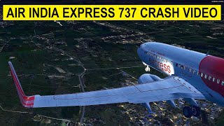 Air India Express flight 1344 crash video - (P3D)