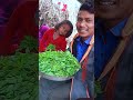 आज बनाए बथुआ का साग 🌿😋 couple vlog villagelife