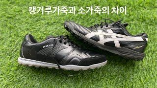 캥거루가죽과 소가죽의 차이