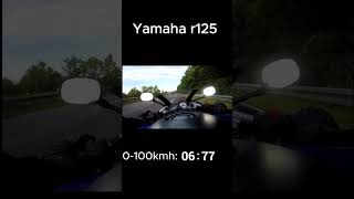 Yamaha R125: 0-100 km/h Acceleration Test!