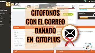 VÍDEO TUTORIAL CITOPLUS - CITOFONOS CON CORREO DAÑADO