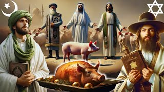 ¿POR QUE MUSULMANES Y JUDÍOS NO COMEN CARNE DE CERDO, PERO LOS CRISTIANOS SI?