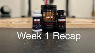 Week 1 Honest Recap Dad Bod Destroyer