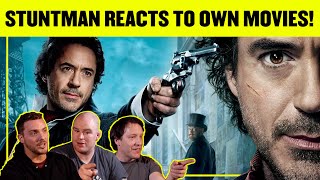 STUNTMAN REACTS TO OWN MOVIES SCENES vs ROBERT DOWNEY JR! FIGHT BIBLE REACTIONS