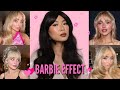 VIRAL Sabrina Carpenter Barbie Effect Makeup Using Only Drugstore Makeup