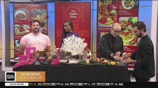 Menu items from some of the LA Times’ 101 best restaurants reveal event: KCAL Cuisine
