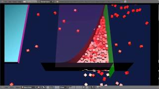 Blender 3D Tutorial - Physics Simulation Effects in Real Time