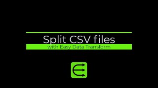 How to split CSV into multiple files