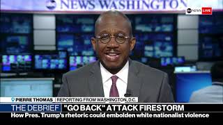 The Debrief Trump39s Tweet Fallout Jeffrey Epstein Latest Puerto Rico Protest Governor ABC News