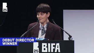 Best Debut Director Winner #BIFA2022 I Charlotte Wells