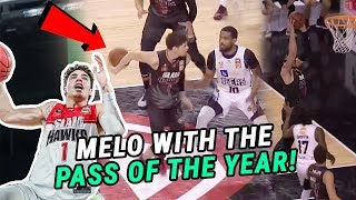 LaMelo Ball Throws One Of The GREATEST PASSES You'll Ever See! Is Melo The BEST Player In The NBL!?