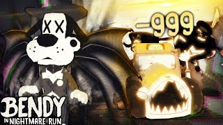 Bendy in nightmare run all characters