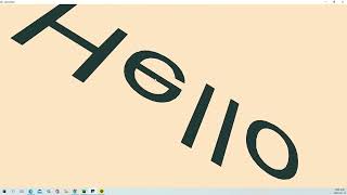 VTK Python Example - VectorText