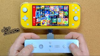 How to use a Wii Remote to control your Switch console - Old and new Nintendo combined!