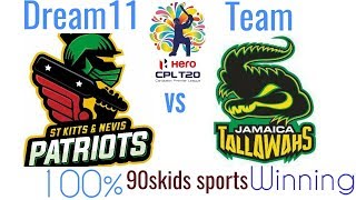 St Kitts and Nevis Patriots vs Jamaica Tallawahs, 7th Match,Caribbean Premier League 2019