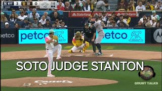 Juan Soto, Aaron Judge & Giancarlo Stanton all hit home runs in the same inning!