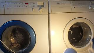 Bosch WFF2000 Vs Bosch Aquatech WFP3201 - Coloureds-Cottons 60e Wash Race