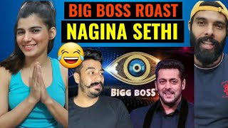 Nagina Sethi - Big Boss Roast 😂😂|| Nagina Sethi reaction video | Salman Khan